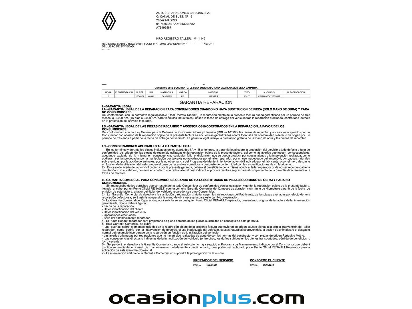 Renault Master Renault Master Furgon L2H2 3300 Blue Energy dCi (150 CV) manual