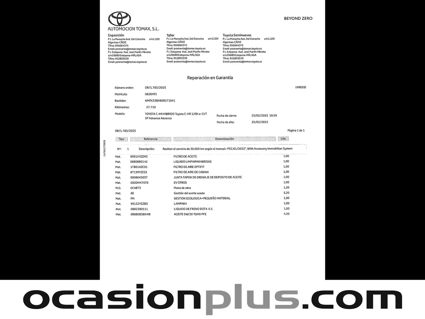 Foto Toyota C-HR Toyota C-HR 1.8 125H Advance (122 CV)