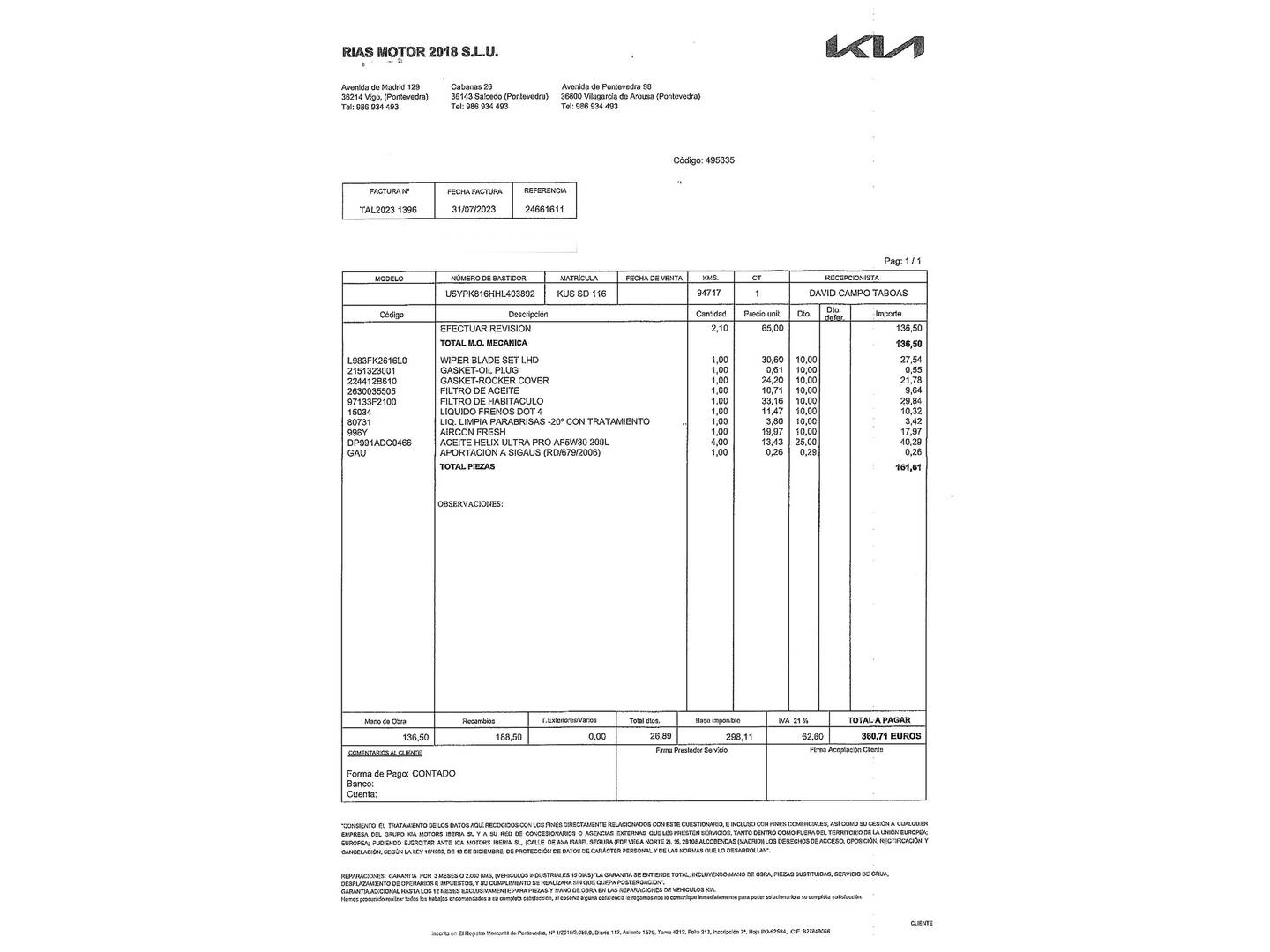 Foto KIA Sportage Kia Sportage 1.6 T-GDi GT Line DCT 4x4 (177 CV)