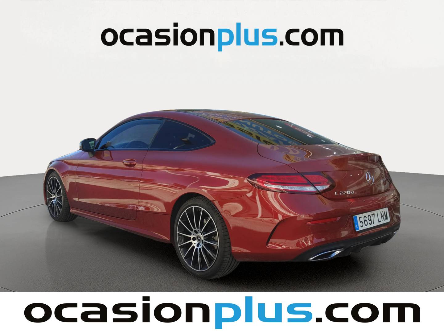 Foto trasera Mercedes Clase C Mercedes Clase C Clase C Coupe 220 d (194 CV) Pack AMG izquierda