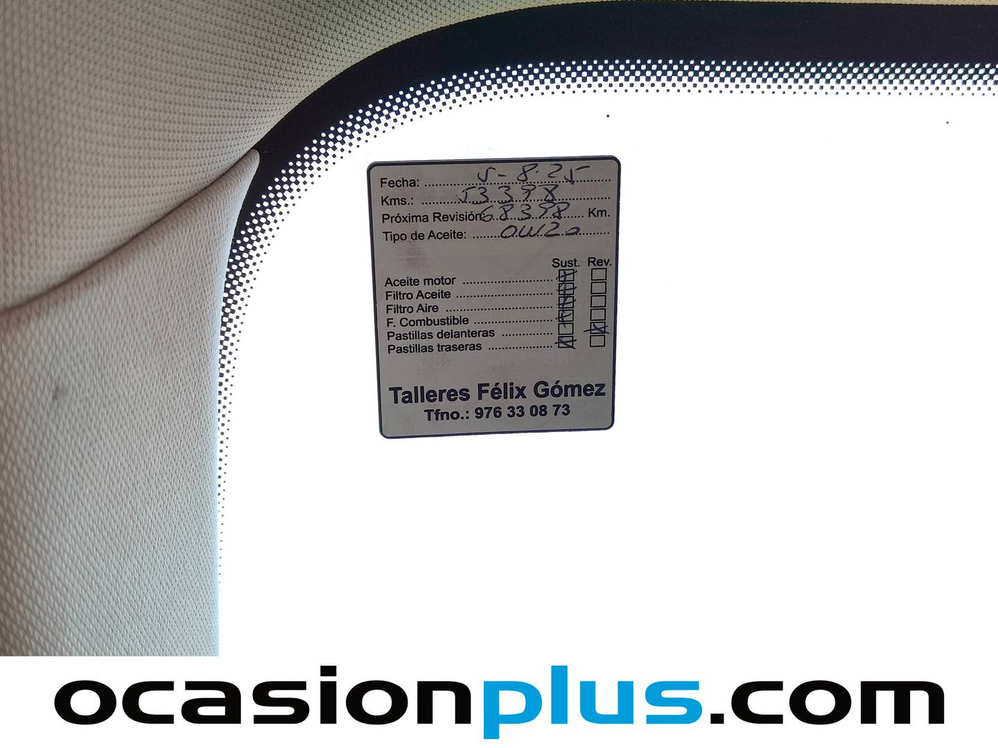 Foto del mantenimiento del Renault Talisman Renault Talisman Zen Tce GPF (225 CV)