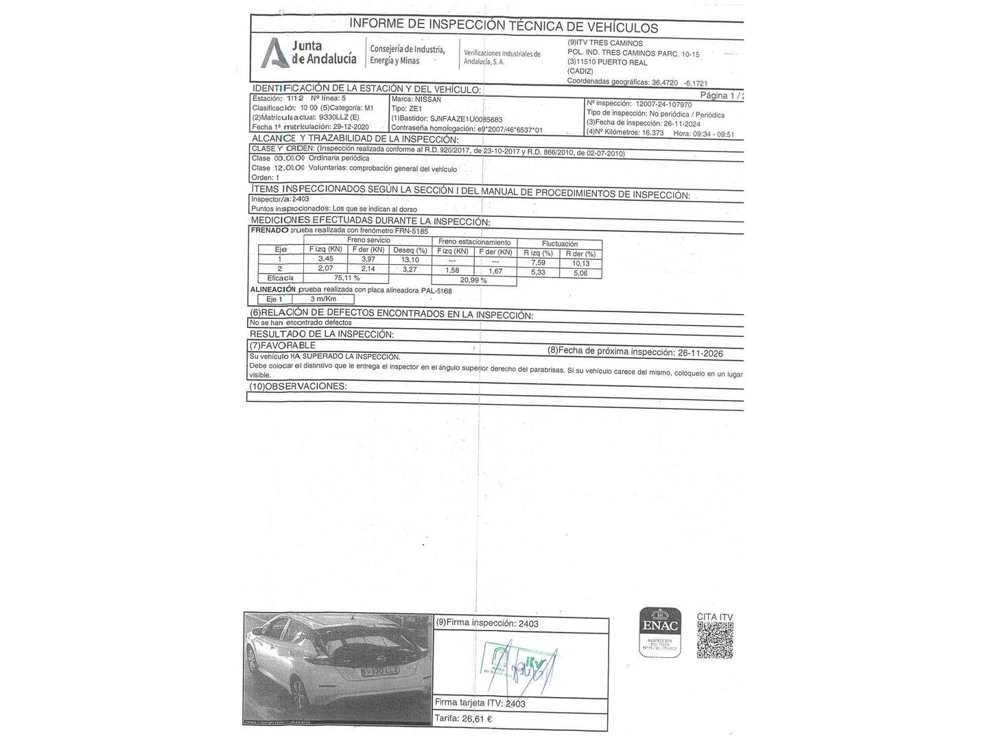 Nissan LEAF Nissan Leaf 40kWh Acenta (150 CV) de segunda mano