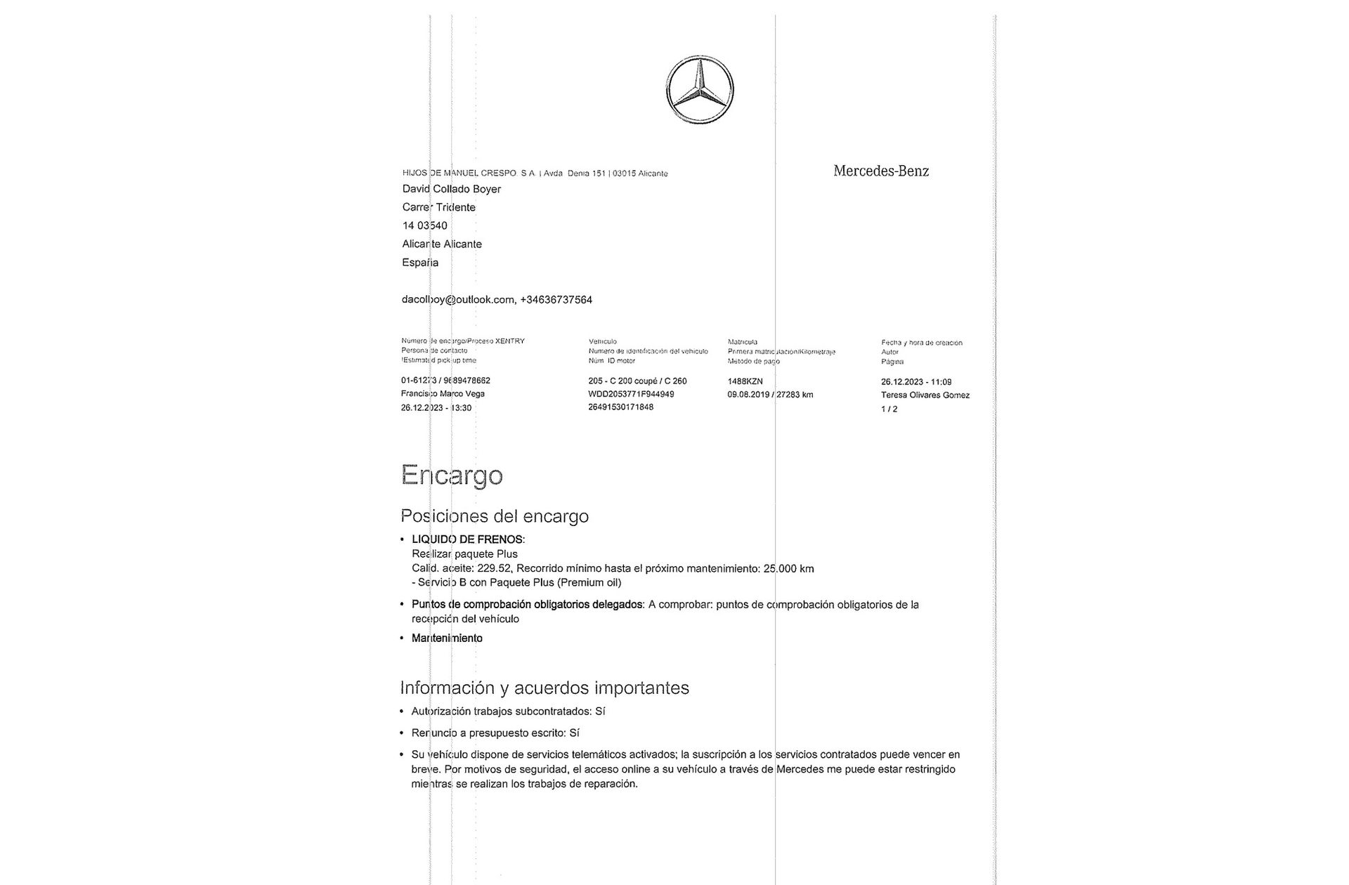 Mercedes-Benz Clase C 200 Coupe Pack AMG - foto 26