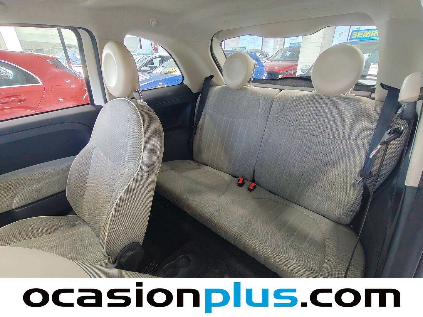 Foto asientos traseros Fiat 500 Fiat 500 1.2 8v Lounge (69 CV)