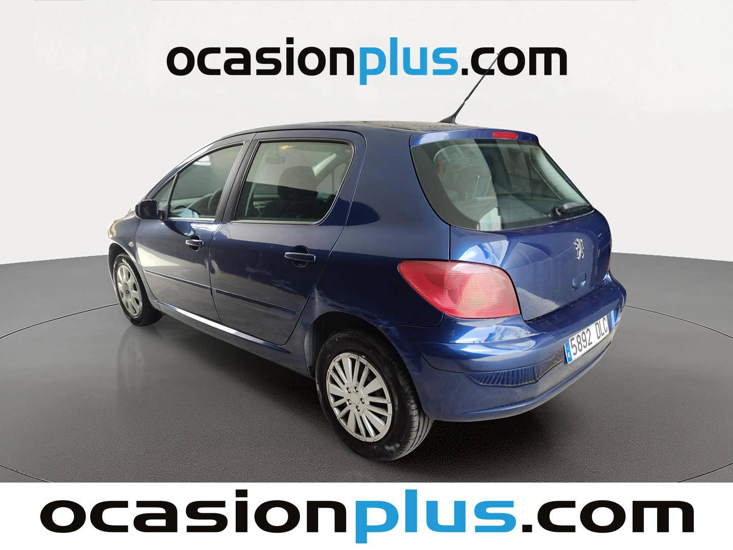Foto trasera Peugeot 307 Peugeot 307 1.6 HDI X-Line (110 CV) izquierda