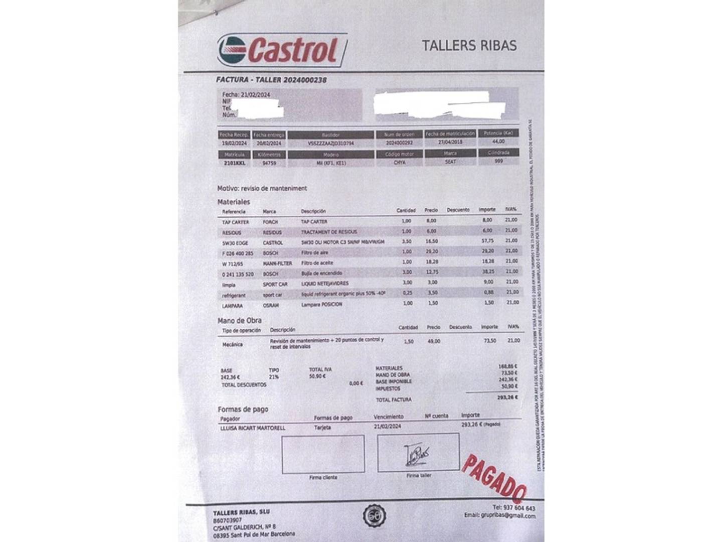 Foto Seat Mii SEAT Mii 1.0 Style (60 CV)