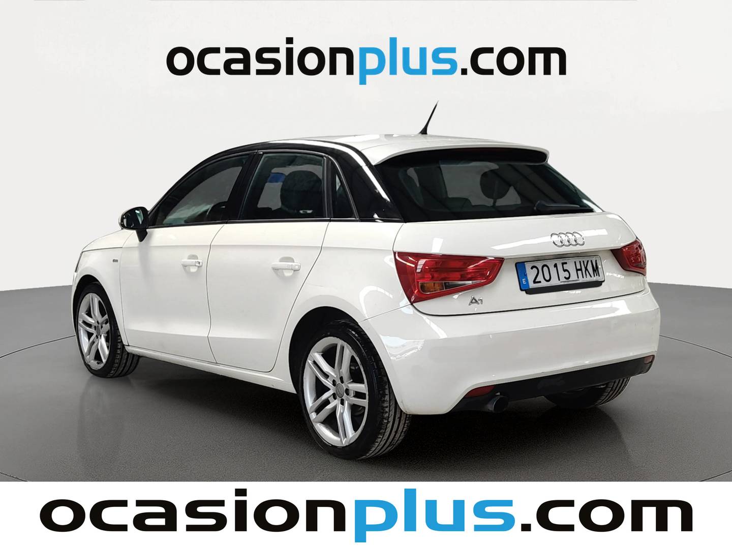 Foto trasera Audi A1 Audi A1 Sportback Ambition 1.6 TDI (90 CV) S tronic Pack S-Line izquierda