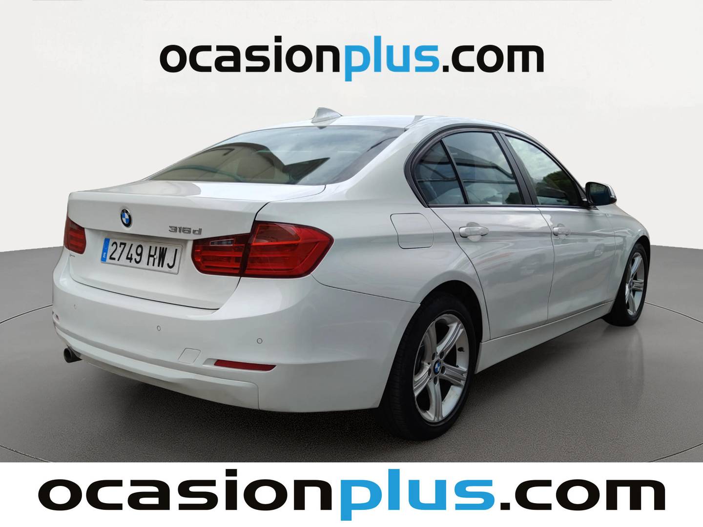 Foto trasera BMW Serie 3 BMW Serie 3 316d (116 CV) derecha
