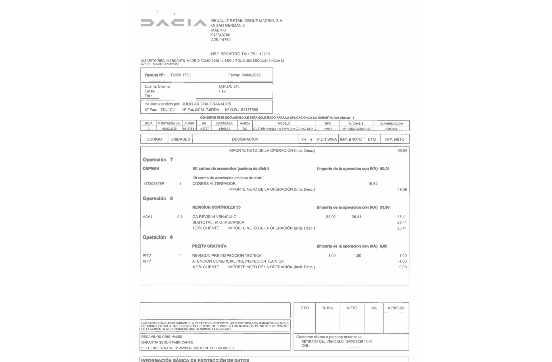 Dacia Duster 1.6 GLP Prestige 4x2 - foto 22