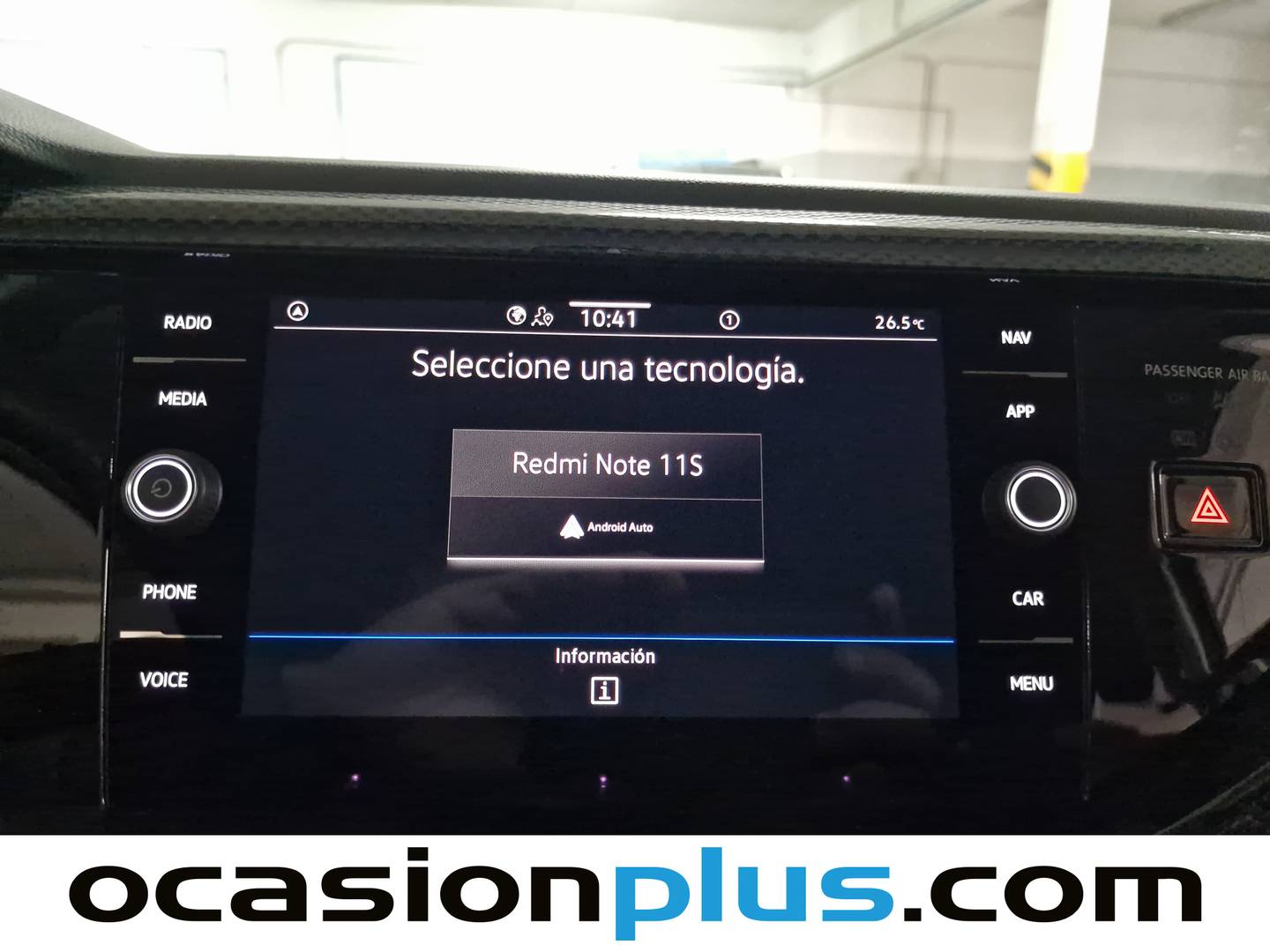 Equipamiento del Volkswagen Taigo Volkswagen Taigo "Más" 1.0 TSI (95 CV)