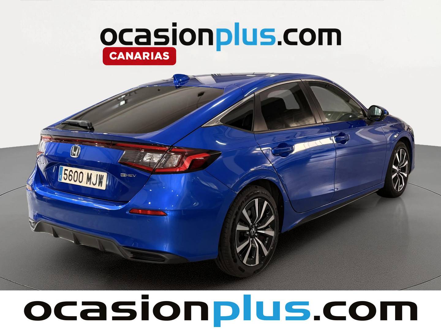 Foto trasera Honda Civic Honda Civic 2.0 i-MMD Elegance CVT (184 CV) derecha