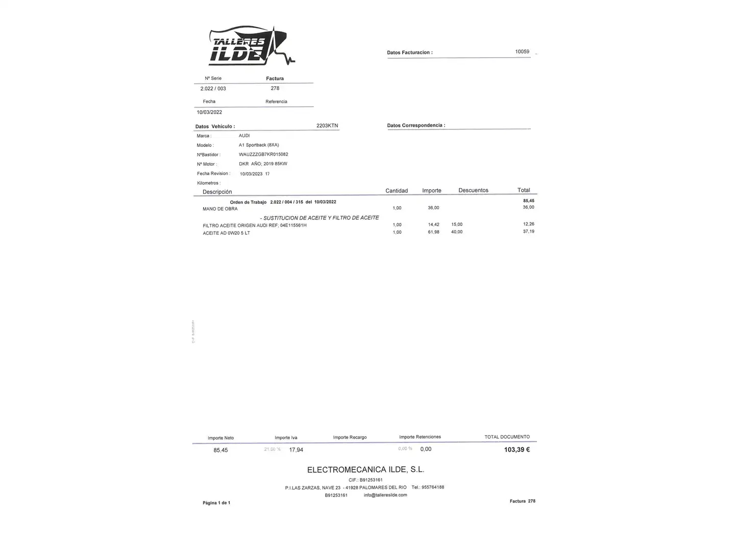 Foto Audi A1 Audi A1 Sportback S line 30 TFSI (116 CV)