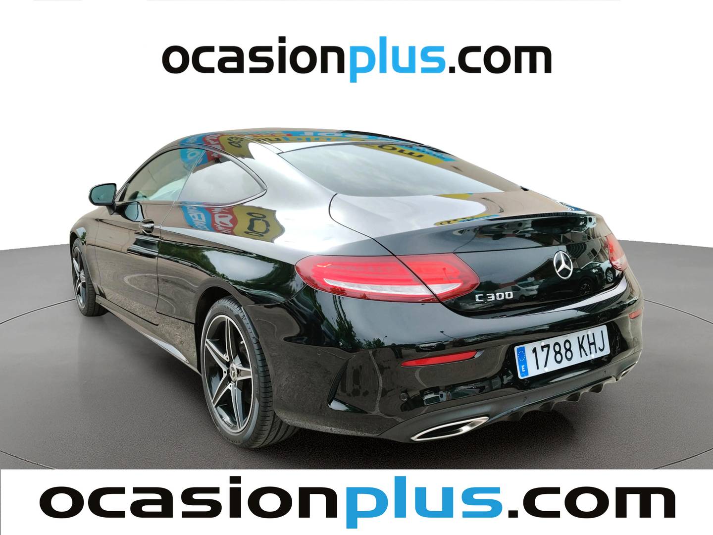 Foto trasera Mercedes Clase C Mercedes Clase C Coupe 300 (245 CV) Pack AMG izquierda