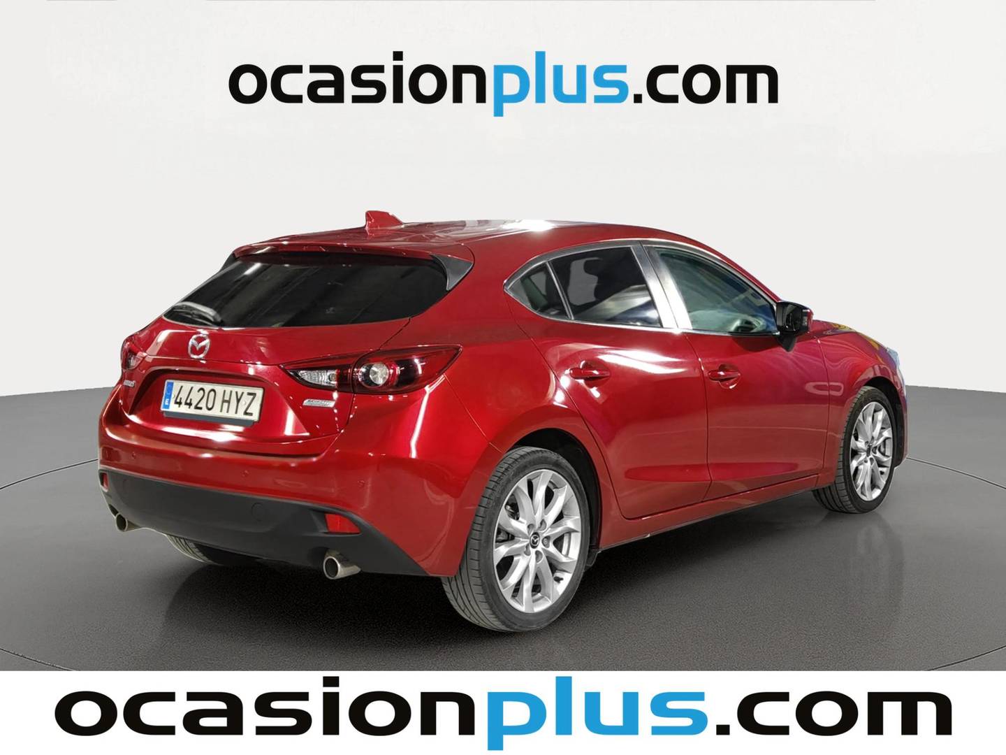 Foto trasera Mazda Mazda3 Mazda Mazda 3 2.2 DE Luxury (150 CV) derecha