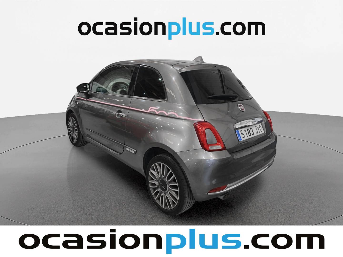 Foto trasera Fiat 500 Fiat 500 1.2 8v Lounge (69 CV) izquierda