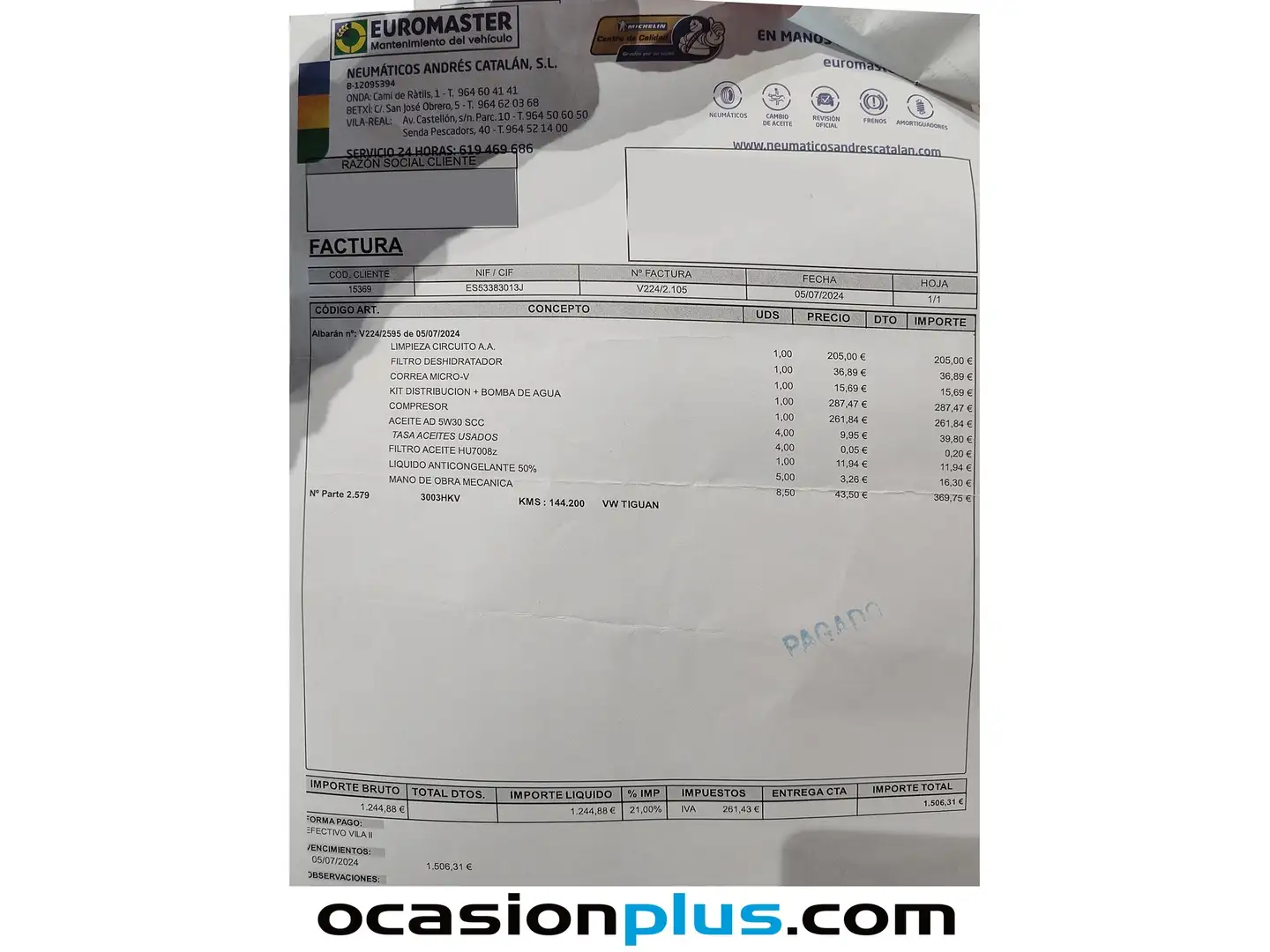 Foto Volkswagen Tiguan Volkswagen Tiguan T1 2.0 TDI BMT 4x2 (140 CV)