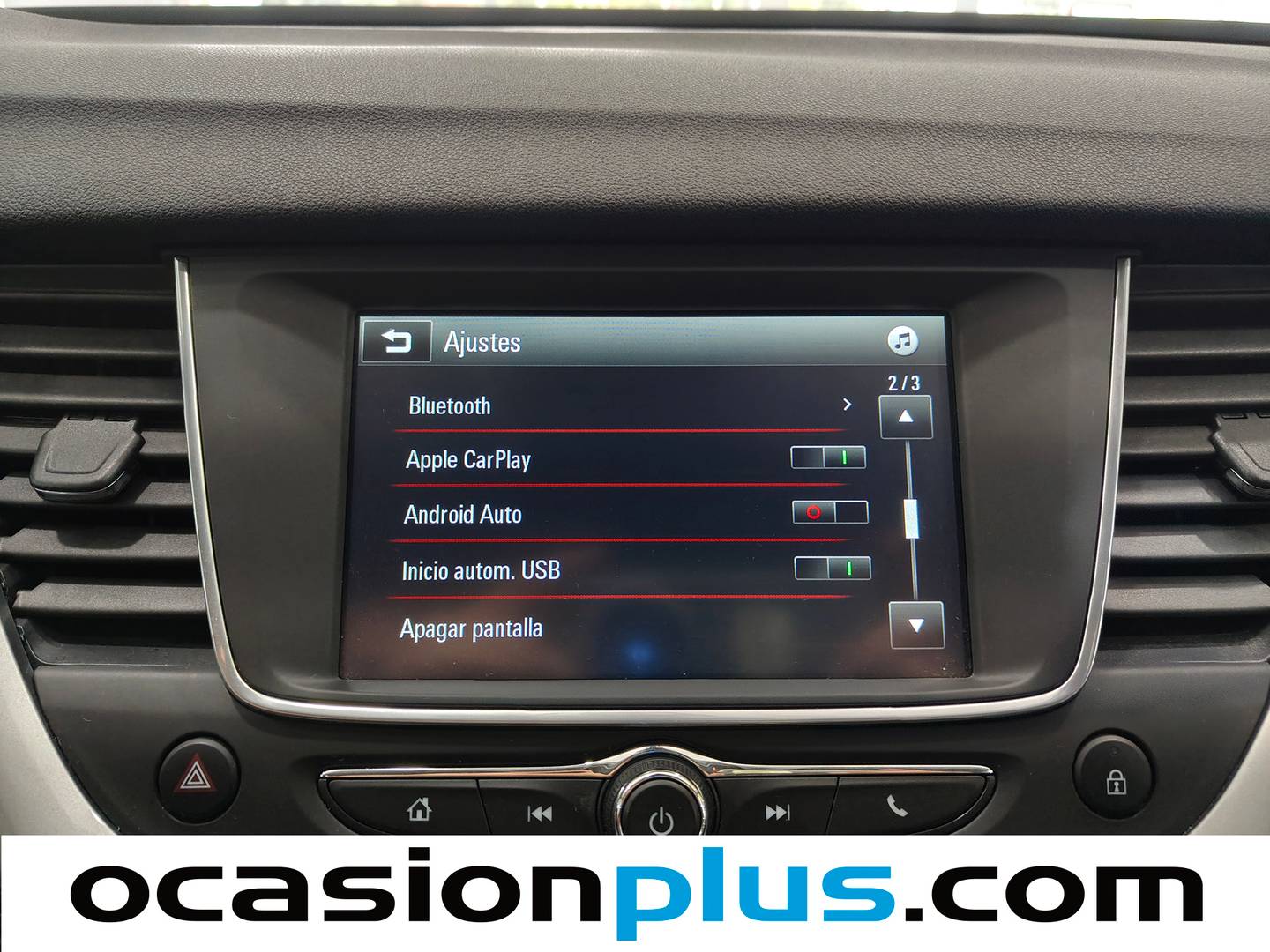Extras y acabados del Opel Grandland X Opel Grandland X 1.2 Turbo Selective (130 CV)