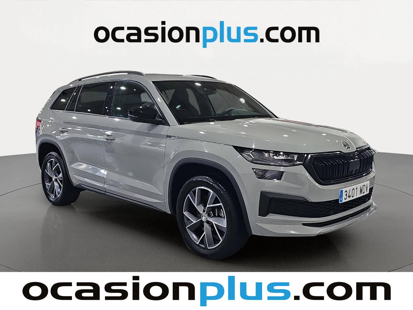 Foto delantera Skoda Kodiaq Skoda Kodiaq 2.0 TDI Sportline 4x2 DSG (150 CV) 7 PLAZAS derecha