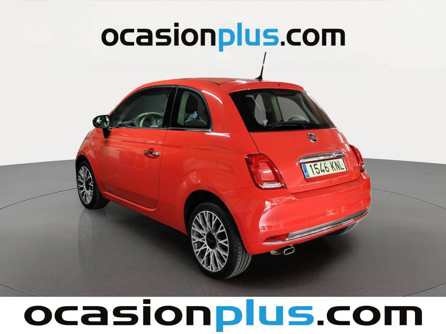 Foto trasera Fiat 500 Fiat 500 1.2 8v Lounge (69 CV) izquierda
