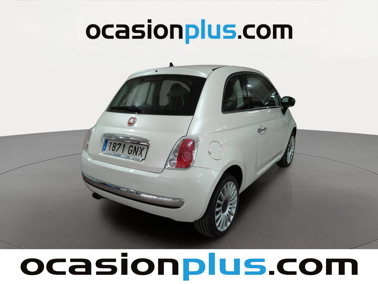 Foto trasera Fiat 500 Fiat 500 1.3 16v MultiJet Lounge (75 CV) derecha