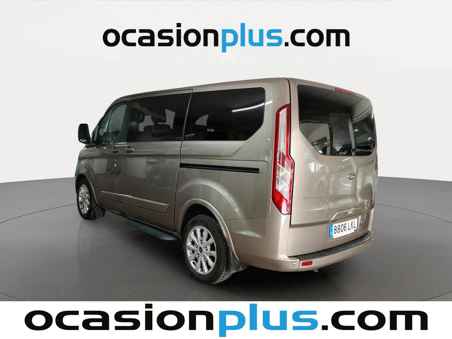 Foto trasera Ford Tourneo Custom Ford Tourneo Custom 2.0 Ecoblue Hybrid L1 Titanium (130 CV) 9 Plazas izquierda