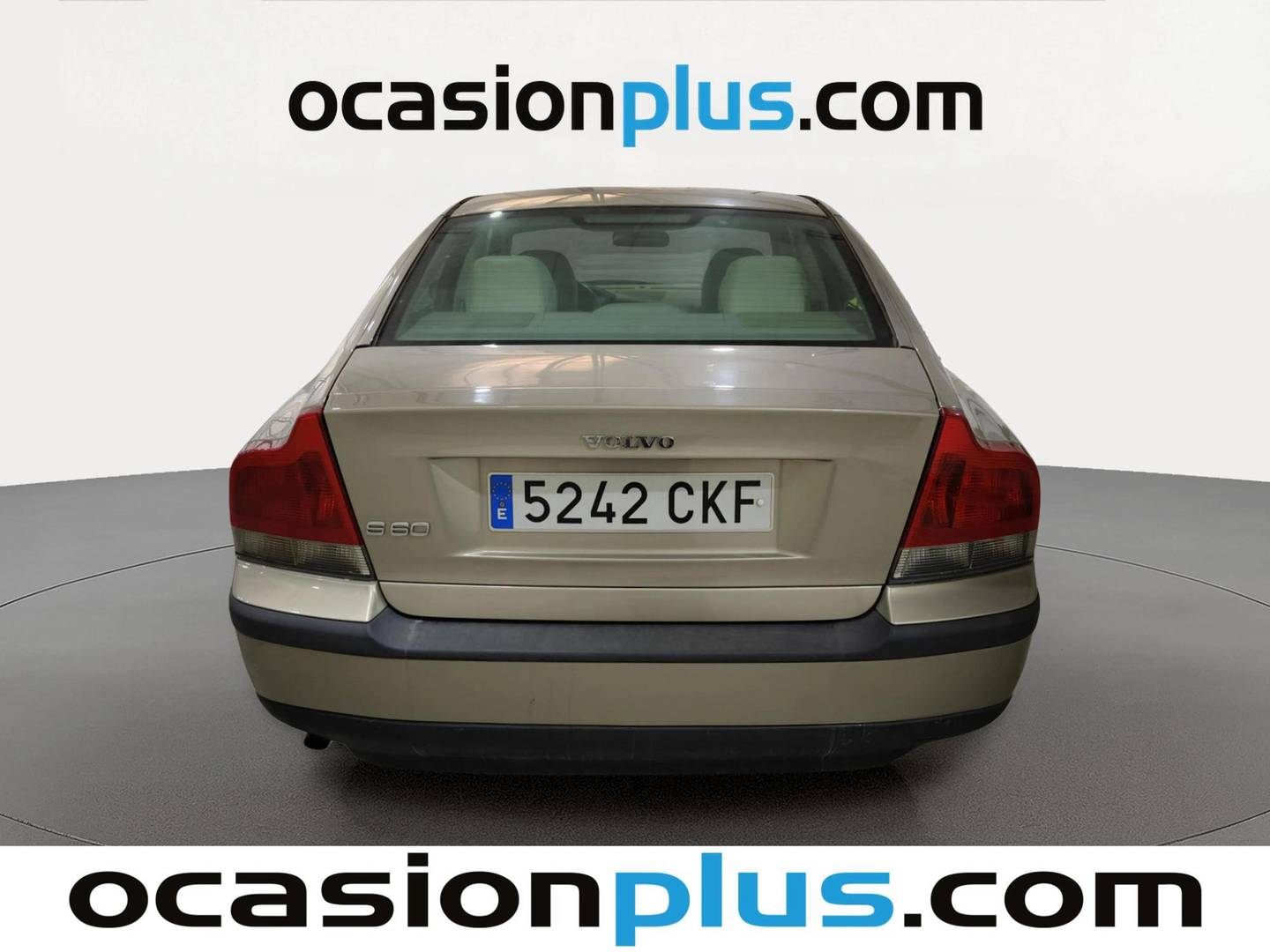 Foto del certificado del Volvo S60 Volvo S60 2.4 Optima  (140 CV)