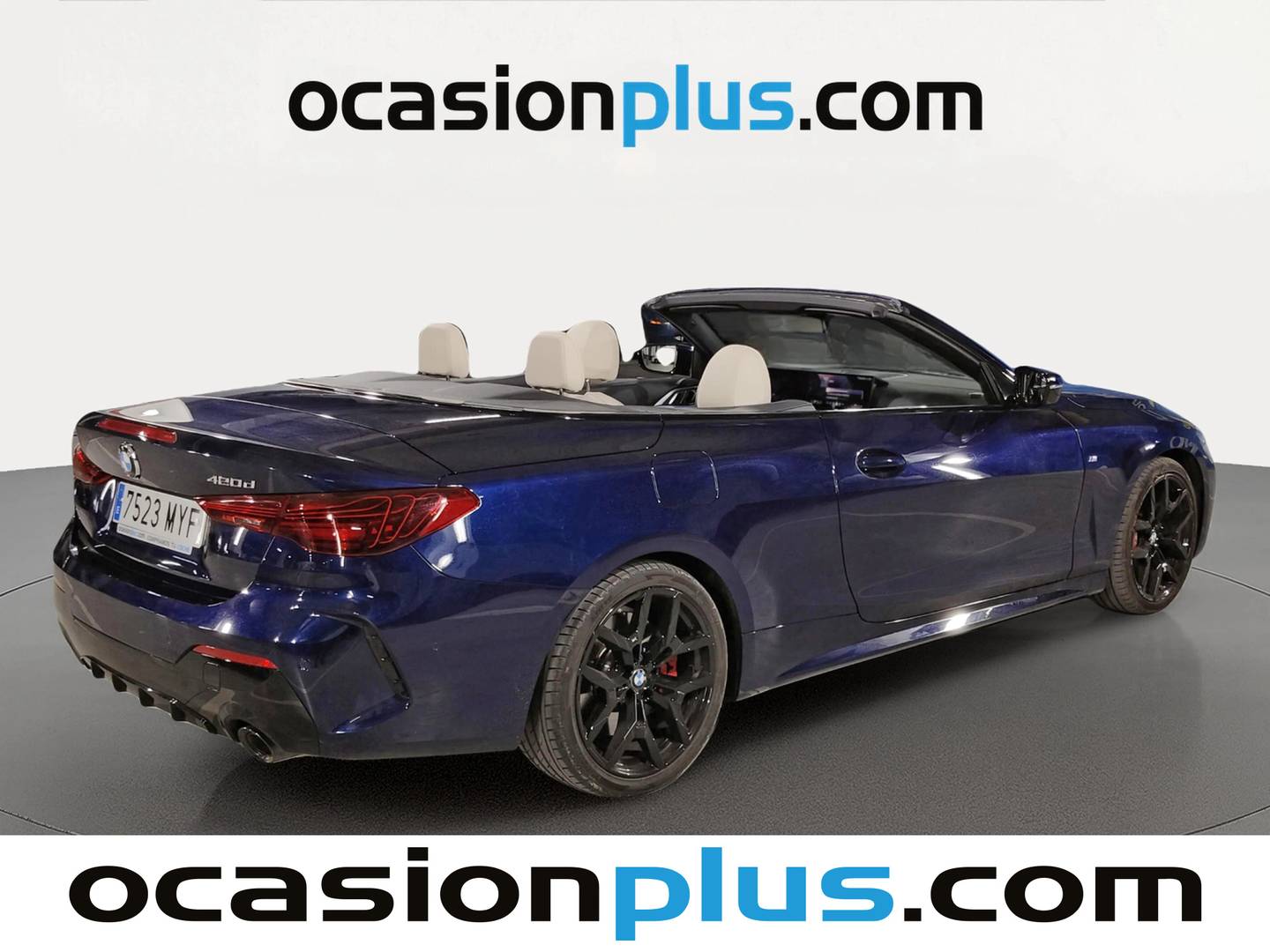 Foto trasera BMW Serie 4 BMW Serie 4 420d Cabrio (190 CV) derecha