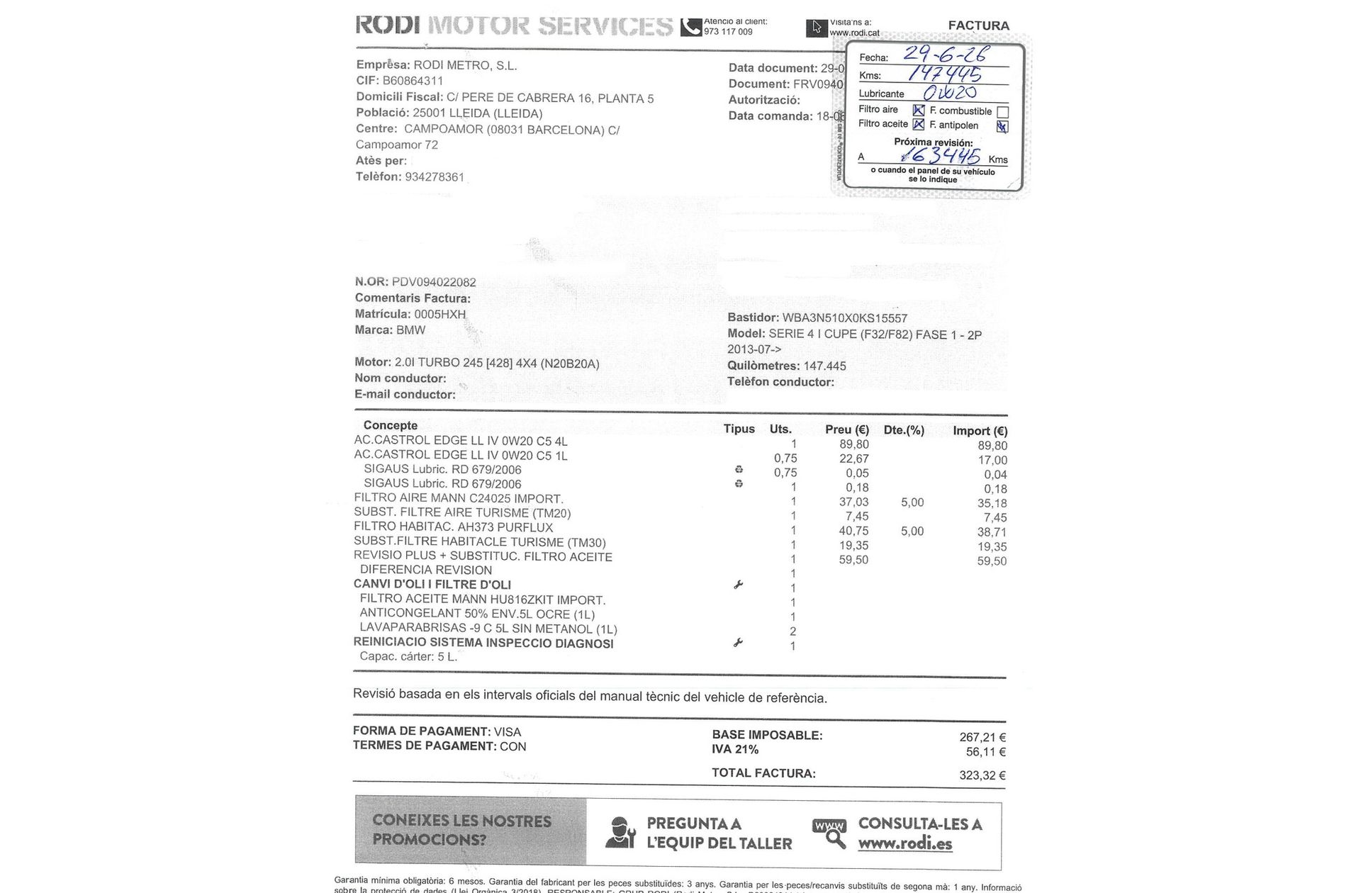 BMW Serie 4 428i xDrive Coupe Paquete M - foto 22