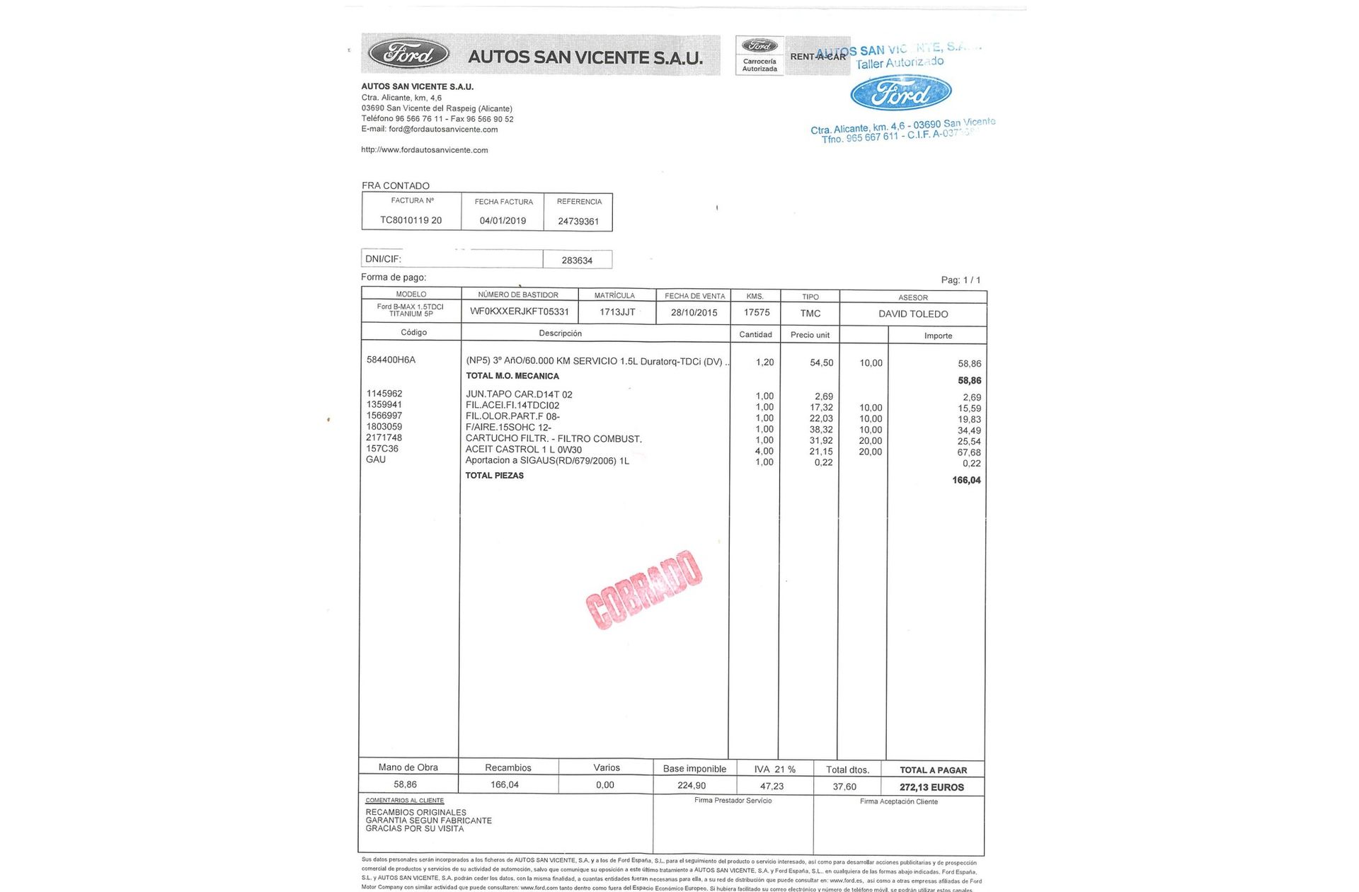Ford B-Max 1.5 TDCi Titanium - foto 13