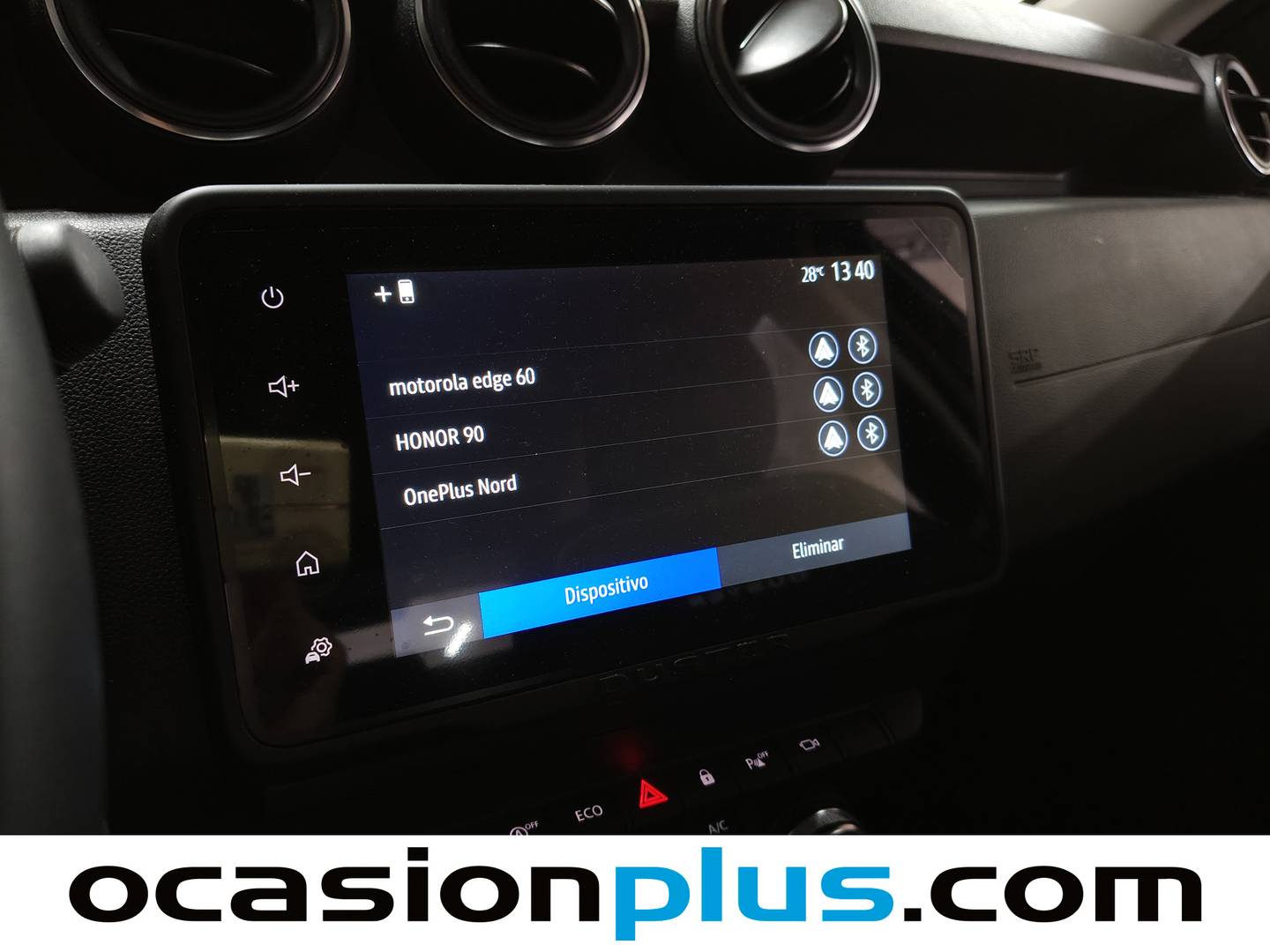 Equipamiento del Dacia Duster Dacia Duster Prestige TCE (150 CV) EDC