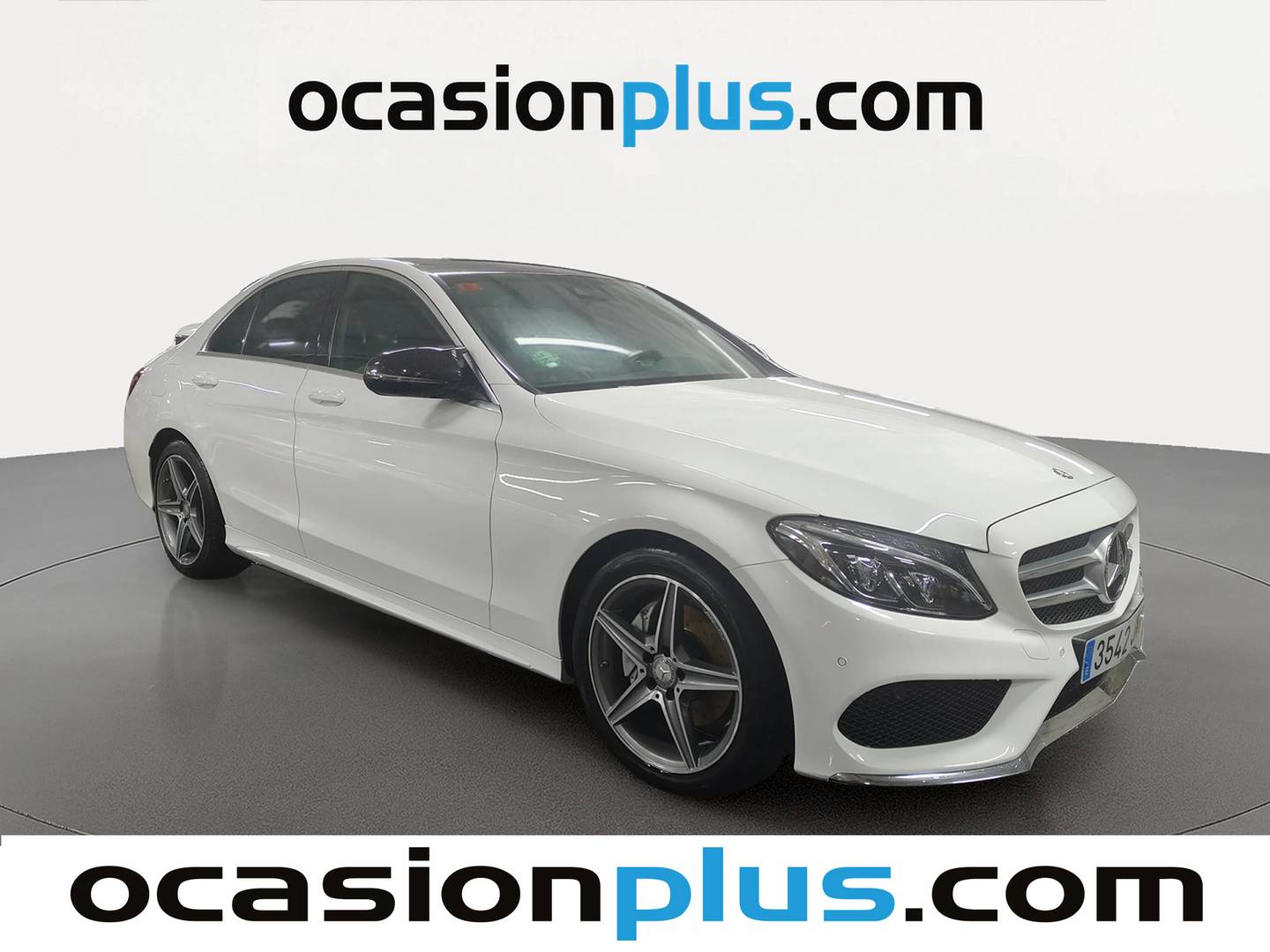 Foto delantera Mercedes Clase C Mercedes Clase C 220 BlueTEC (170 CV) Pack AMG derecha