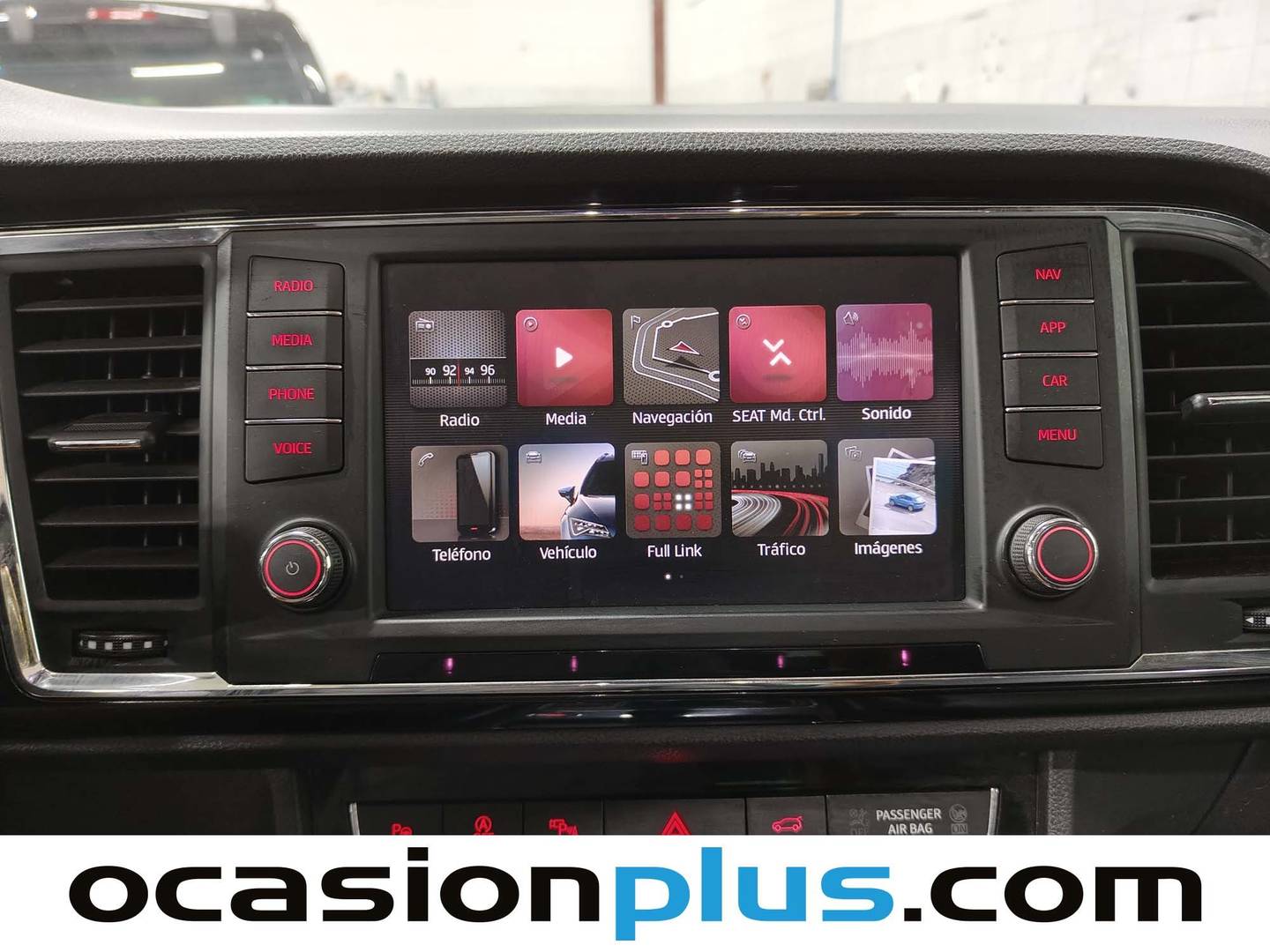 Equipamiento del Seat Ateca Seat Ateca 2.0 TSI S&S FR 4Drive DSG (190 CV)