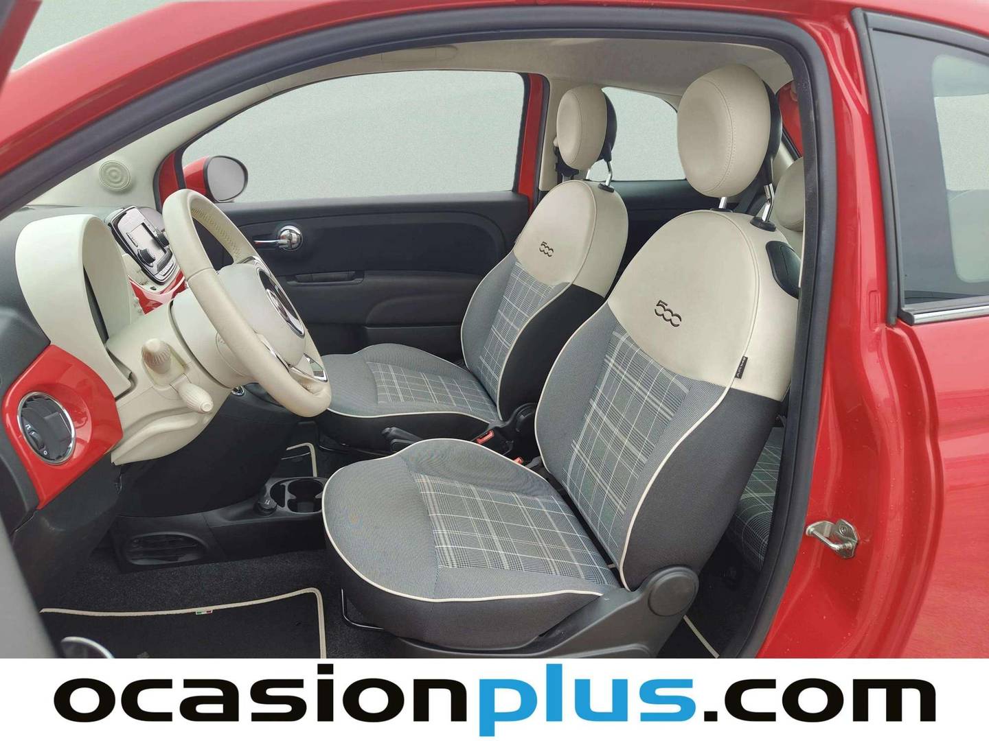 Foto asientos delanteros Fiat 500 Fiat 500 1.2 8v Lounge (69 CV)