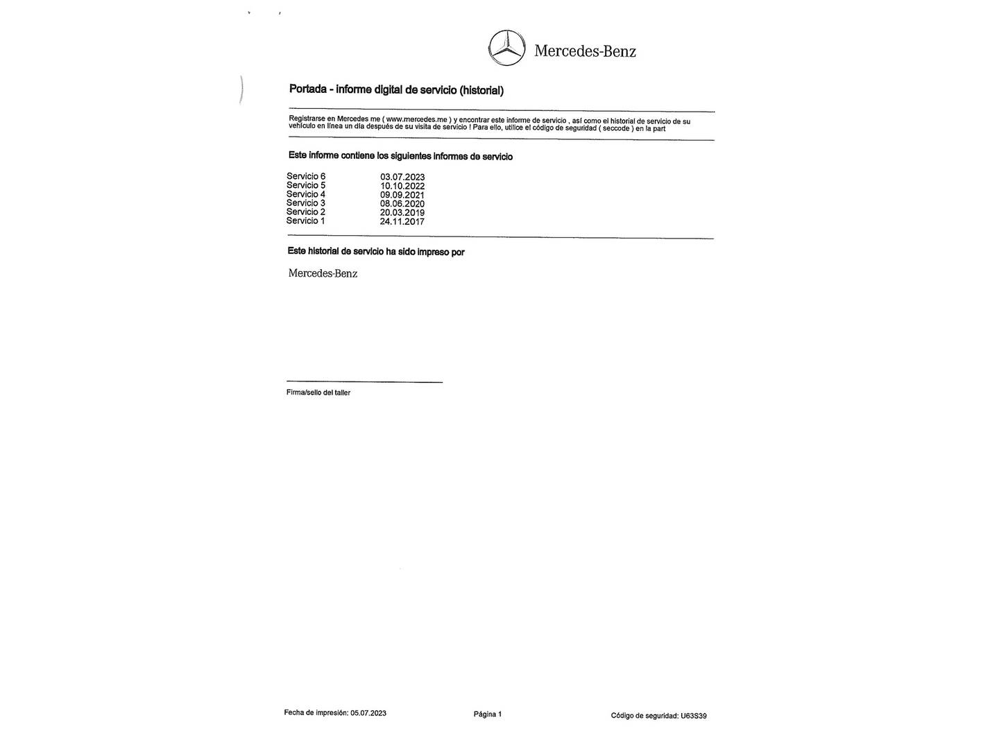 Foto del mantenimiento del Mercedes Clase GLS Mercedes Clase GLS GLS 350 d 4Matic (258 CV) 7 Plazas Pack AMG