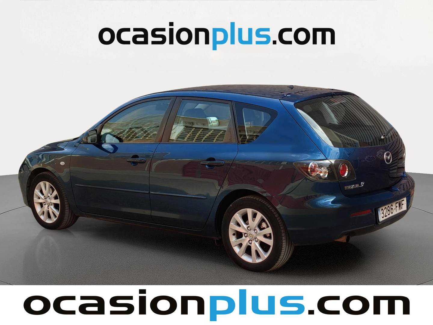 Foto trasera Mazda Mazda3 Mazda Mazda 3 1.6 VVT Active + (105 CV) izquierda