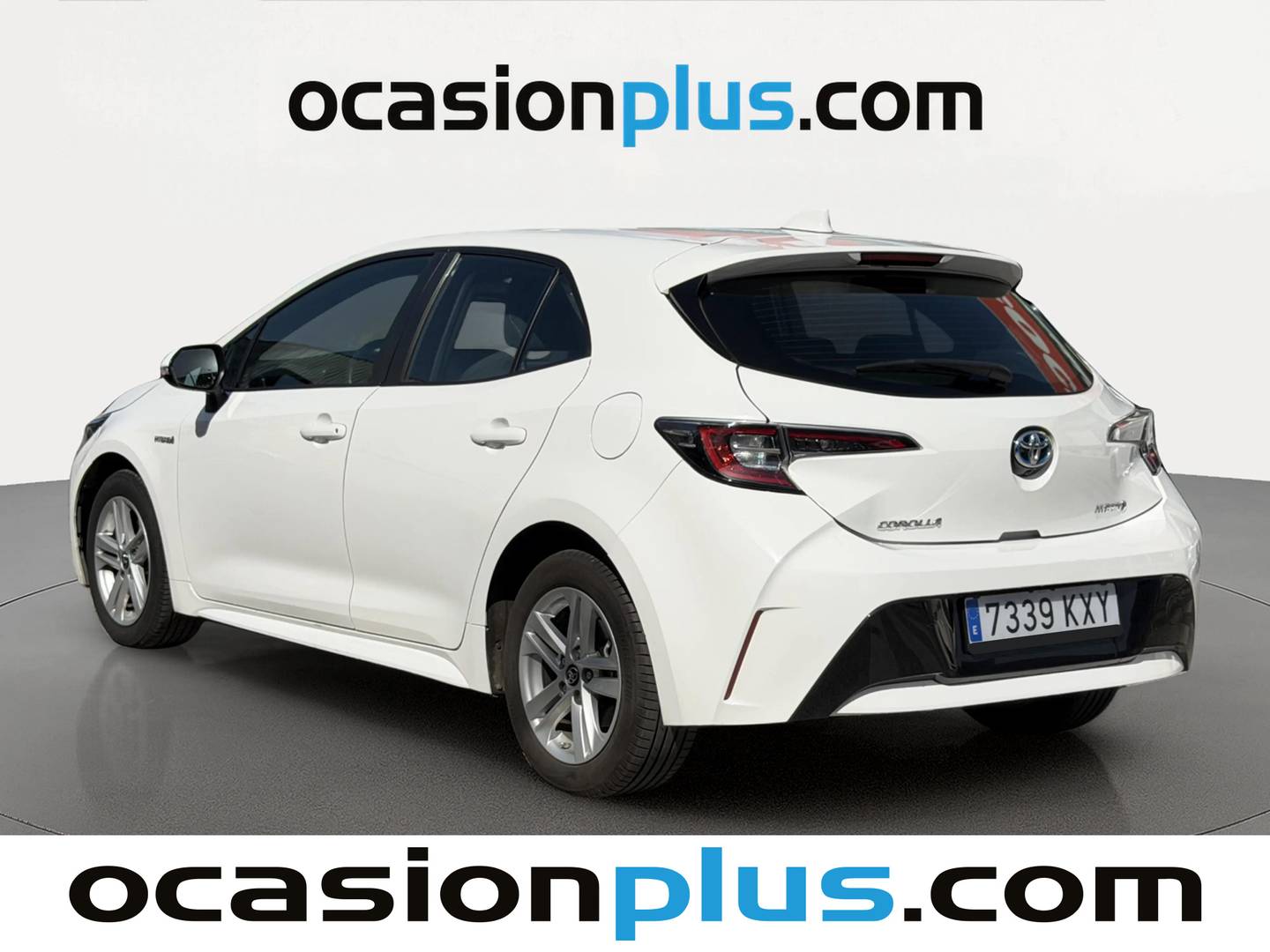 Foto trasera Toyota Corolla Toyota Corolla 1.8 125 Híbrido Active Tech E-CVT (122 CV) izquierda