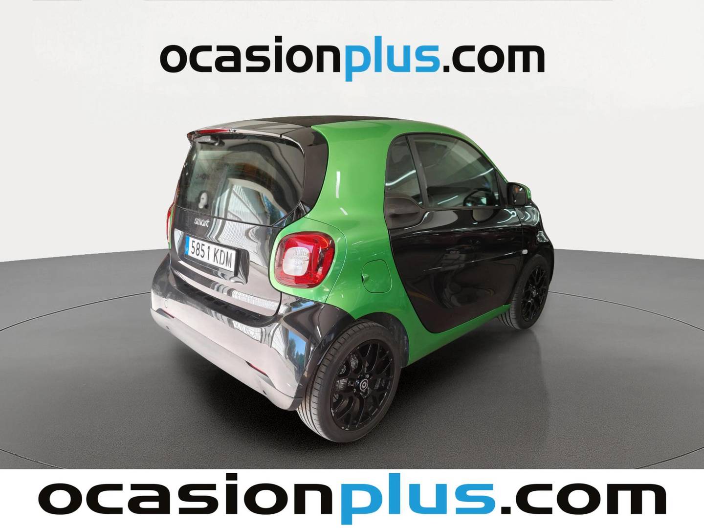 Foto trasera Smart fortwo Smart ForTwo Cabrio Electric Drive (82 CV) derecha
