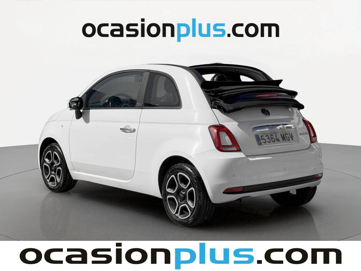 Foto trasera Fiat 500C Fiat 500C 1.0 Hybrid Club (70 CV) izquierda