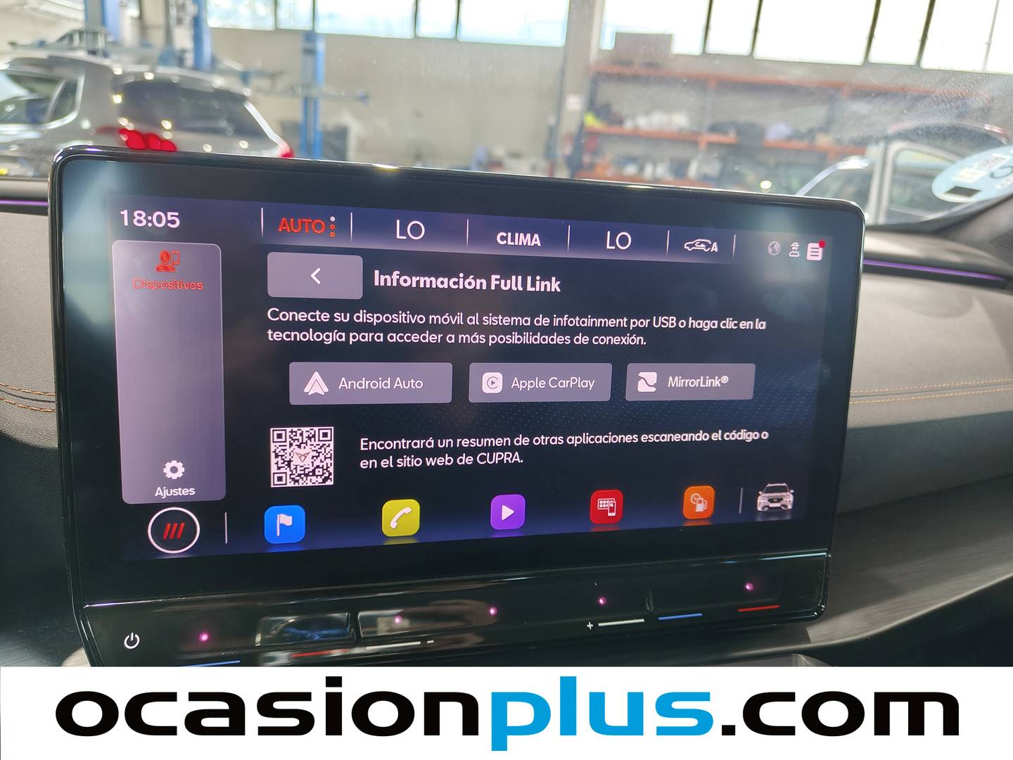 Equipamiento del Cupra Formentor Cupra Formentor 1.5 TSI DSG (150 CV)