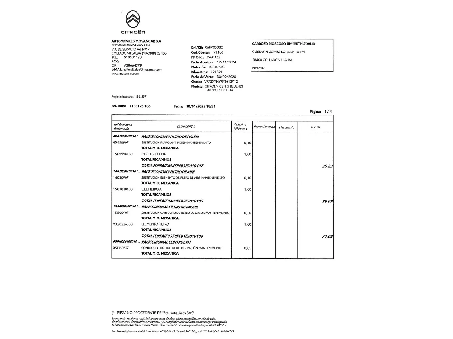 Foto Citroën C3 Citroen C3 BlueHDi 100 S&S Feel (102CV)