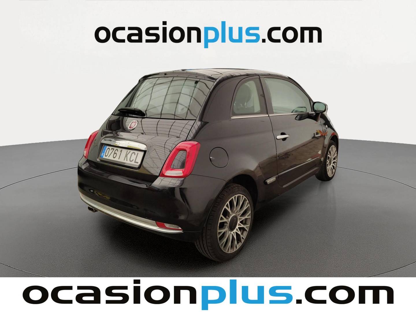 Foto trasera Fiat 500 Fiat 500 1.2 8v Lounge (69 CV) derecha