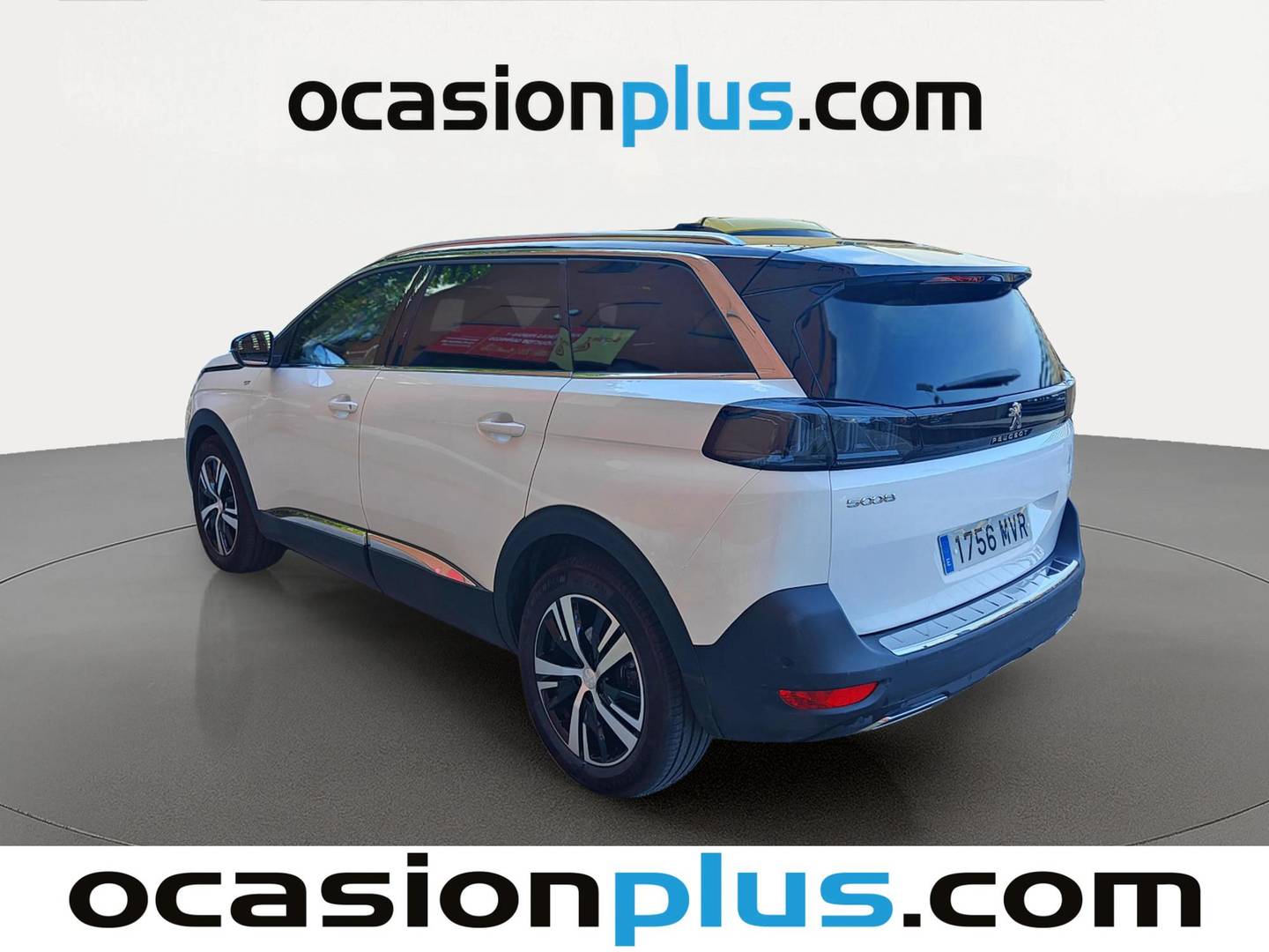 Foto trasera Peugeot 5008 Hybrid Peugeot 5008 Hybrid 1.2 GT eDCS6 (136 CV) 7 Plazas izquierda