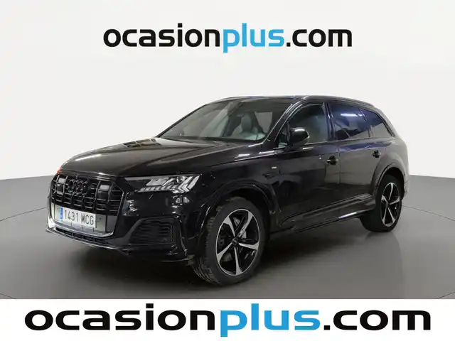 Audi Q7 Black Limited 55 TFSI quattro (340 CV) Tiptronic Pack S-LINE + 7 Plazas de segunda mano