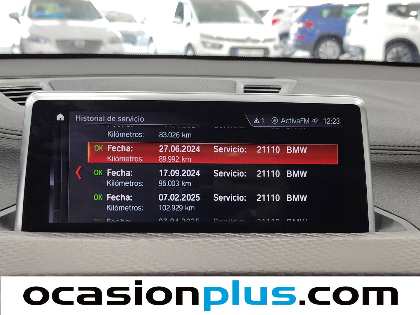 Foto del mantenimiento del BMW X2 BMW X2 sDrive18d (150 CV) Pack M