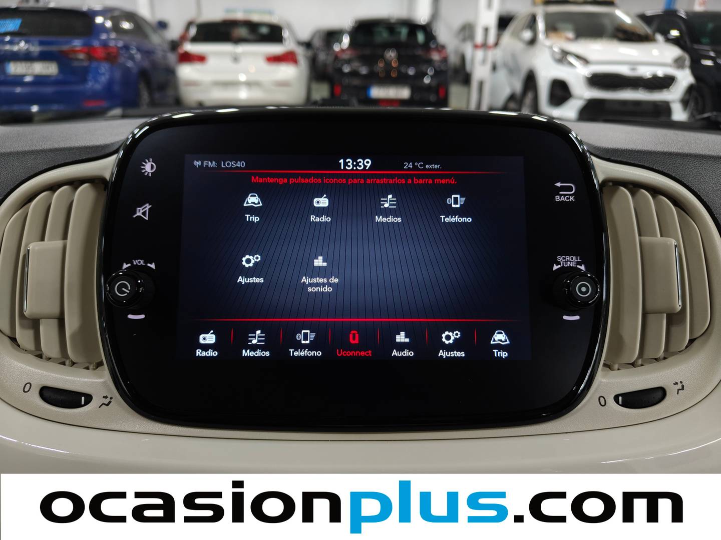 Equipamiento del Fiat 500 Fiat 500 1.0 Hybrid Monotrim (70 CV)