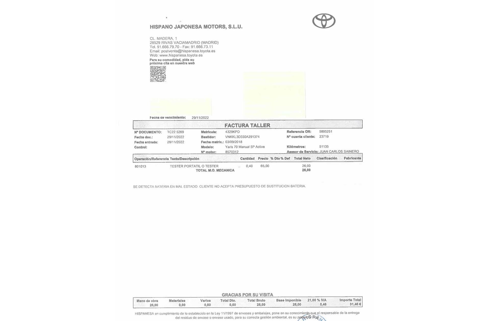 Toyota Yaris 70 Active - foto 19
