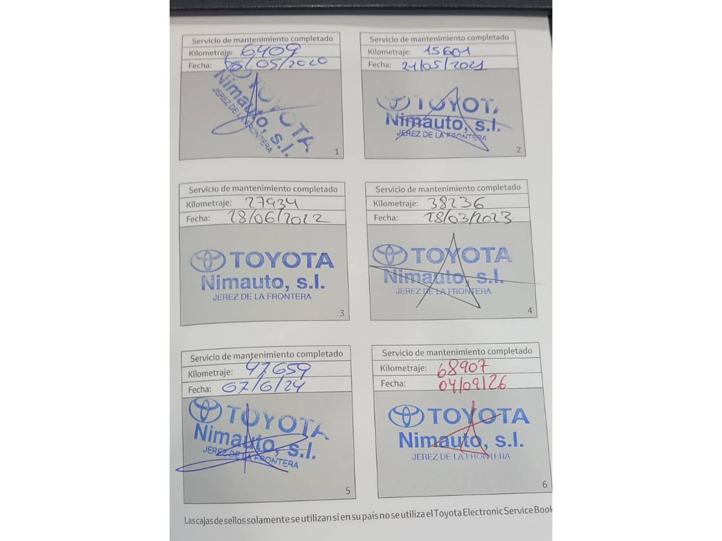 Foto del mantenimiento del Toyota Corolla Toyota Corolla Touring Sports 180H Advance E-CVT (180 CV)