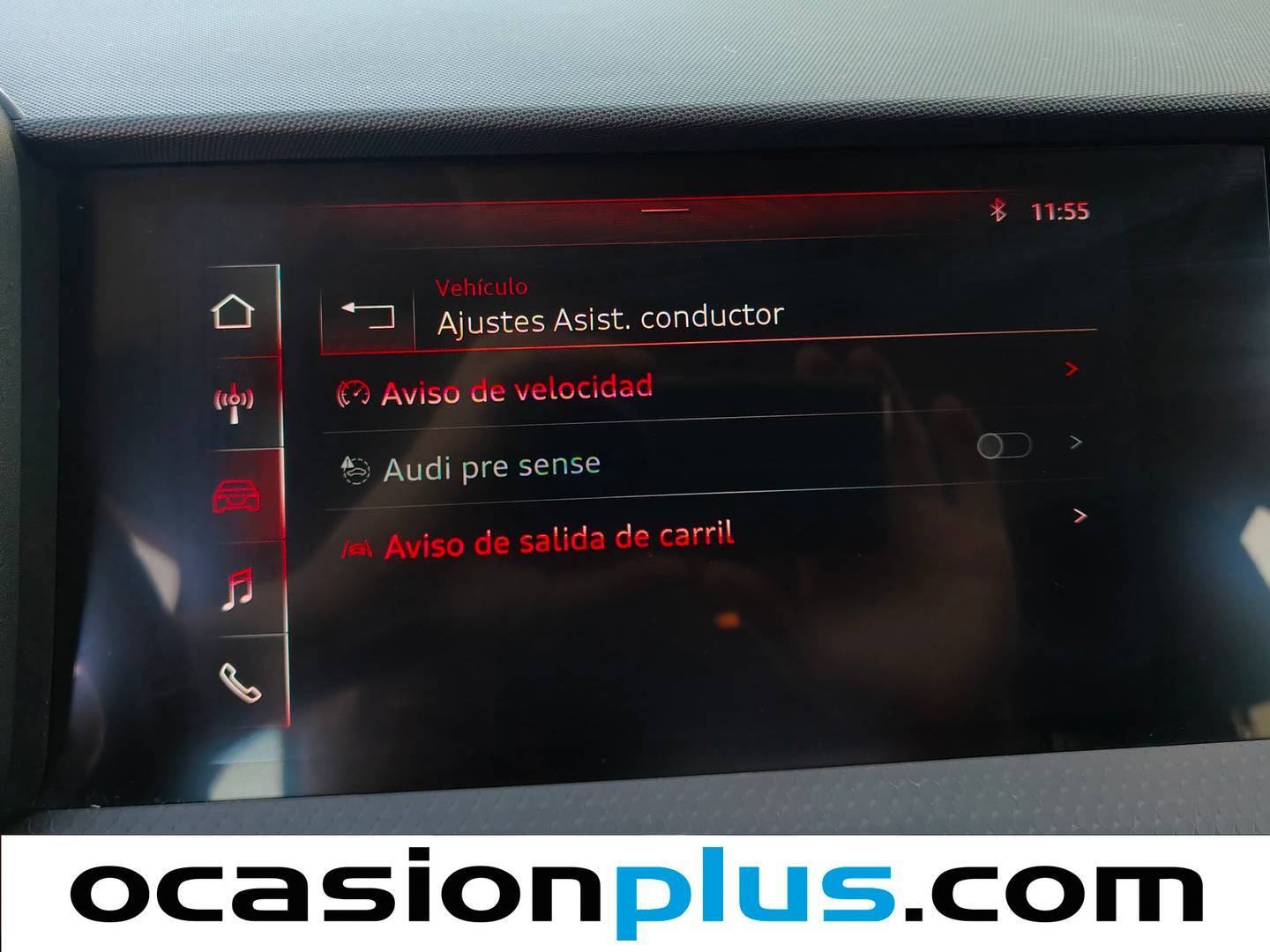 Extras y acabados del Audi A1 Audi A1 Sportback S line 30 TFSI (116 CV)