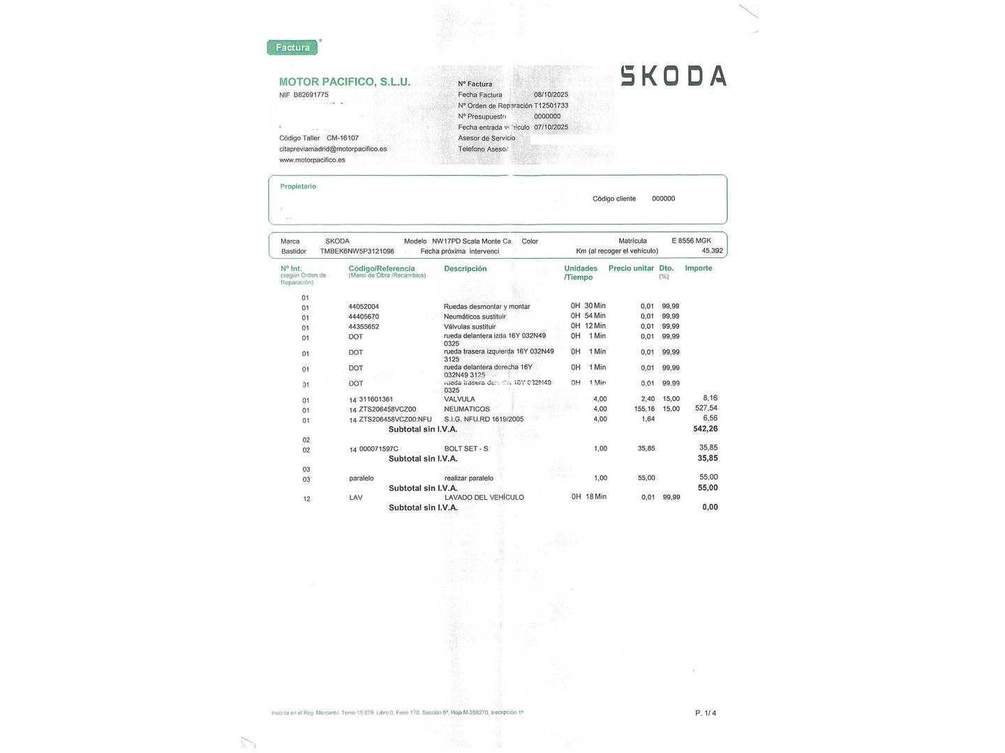 Foto Skoda Scala Skoda Scala 1.5 TSI Montecarlo DSG (150 CV)