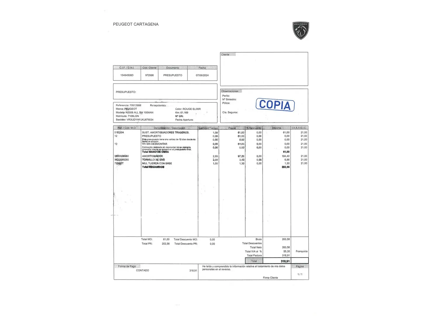 Foto Peugeot 2008 Peugeot 2008 BlueHDi 100 S&S Allure (100 CV)
